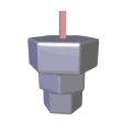 Tiered Hexagon core icon