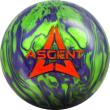 Ascent Pearl Green/Purple bowling ball photo