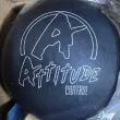 Attitude Control Black bowling ball