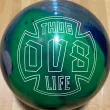 Thug Life bowling ball