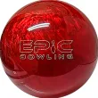 Deep Red Be Epic bowling ball