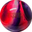 Unruly Coral Violet Snow Urethane bowling ball