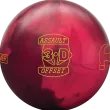 3-D Offset Assault bowling ball