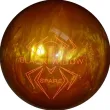 Black Widow Spare Gold bowling ball