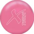 X Twelve Pink Solid bowling ball