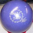 Buzzsaw bowling ball