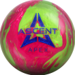 Ascent Apex Pink/Green bowling ball
