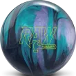Raw Hammer - Black / Purple / Teal bowling ball