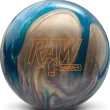 Raw Hammer - Blue / Silver / White bowling ball