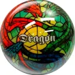 Dragon Stained Glass Poly