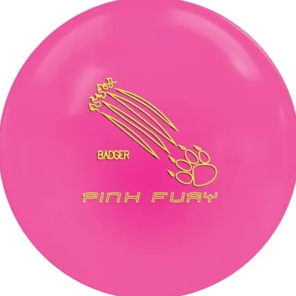 900 Global Badger Pink Fury bowling ball photo