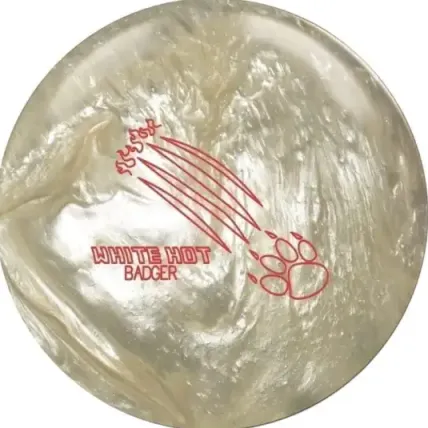 900 Global White Hot Badger bowling ball photo