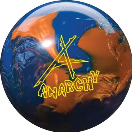 Anarchy bowling ball photo