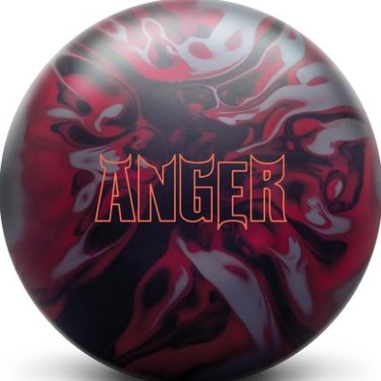 Anger Solid bowling ball photo