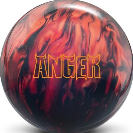 Anger bowling ball photo