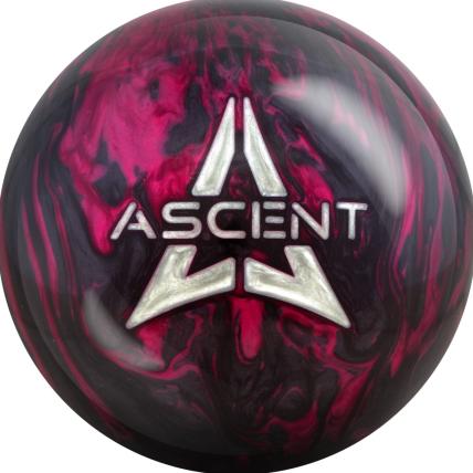Ascent Pearl Red/Black bowling ball photo