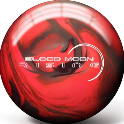 Blood Moon Rising bowling ball photo