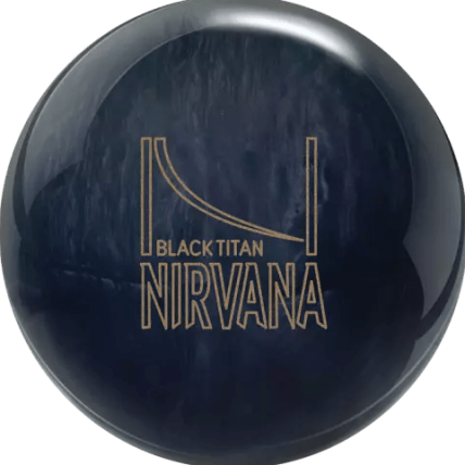 Brunswick Black Titan Nirvana bowling ball photo