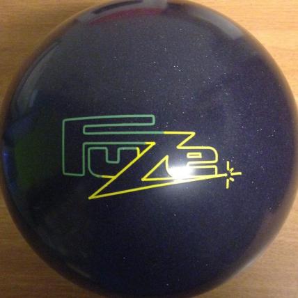 Brunswick Fuze Navy Sparkle bowling ball photo