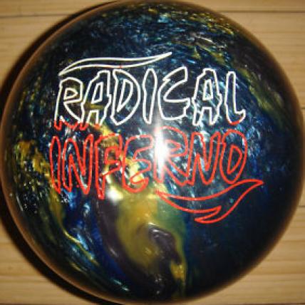 Brunswick Radical Inferno bowling ball photo