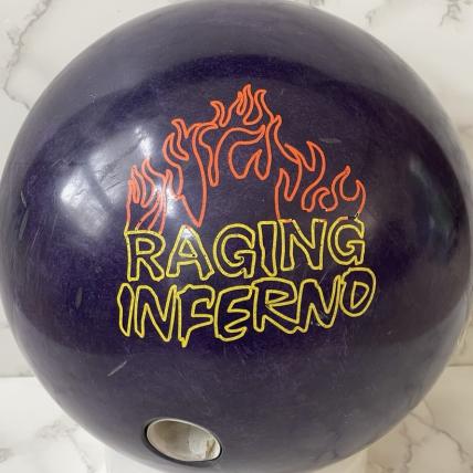 Brunswick Raging Inferno bowling ball photo