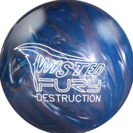 Brunswick Twisted Fury Destruction bowling ball photo
