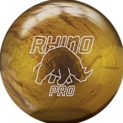 Brunswick Vintage Gold Rhino Pro bowling ball photo