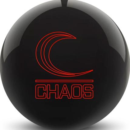 Chaos Black bowling ball photo