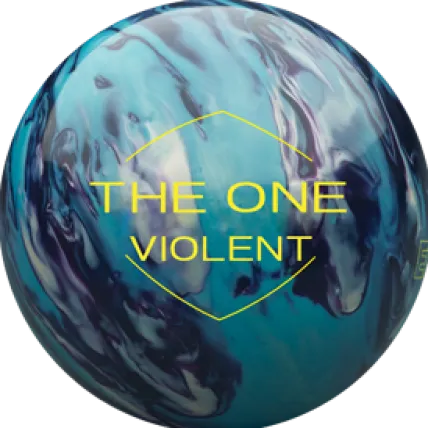 Ebonite The One Violent bowling ball photo