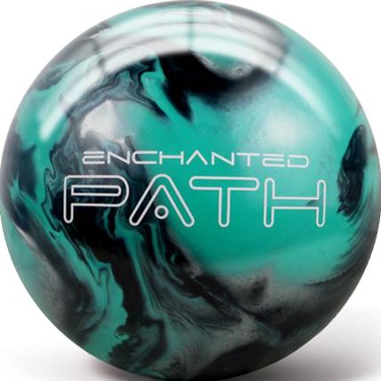 Enchanted Path Rising bowling ball photo