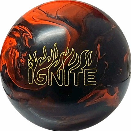 Epic Ignite Hybrid Orange Smoke bowling ball photo