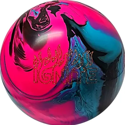 Epic Ignite Solid Ocean Candy Metallic bowling ball photo