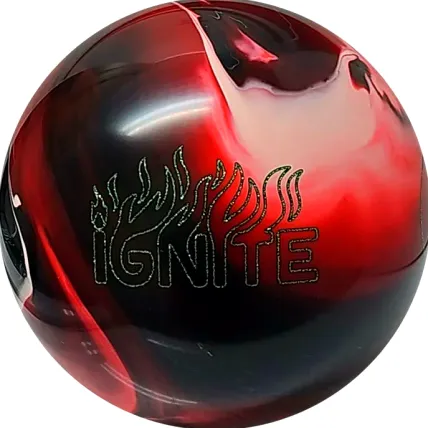 Epic Ignite Solid Red White Black bowling ball photo