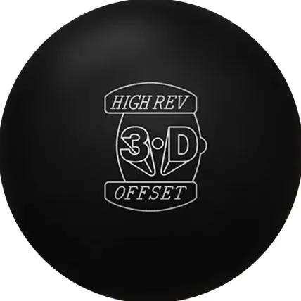 Hammer 3-D Offset Black Solid bowling ball photo