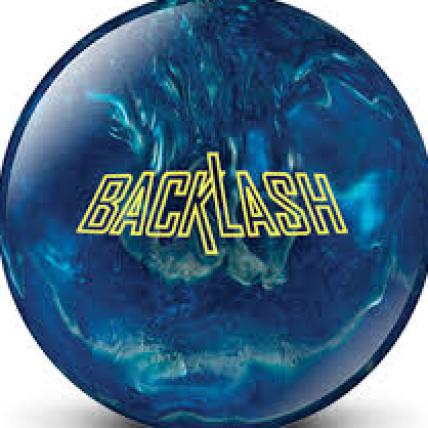 Hammer Backlash Blue / Silver bowling ball photo