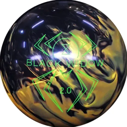 Hammer Black Widow 2.0 Hybrid Black/Gold bowling ball