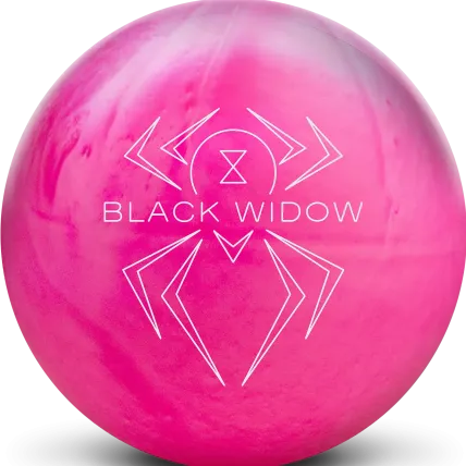 Hammer Black Widow Urethane Pink Pearl bowling ball photo