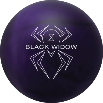 Hammer Black Widow Purple Pearl Urethane overseas bowling ball photo