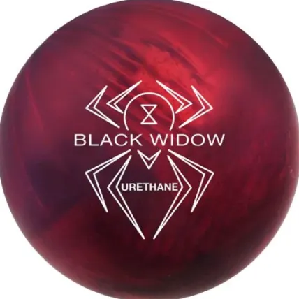 Hammer Black Widow Red Pearl Urethane bowling ball image