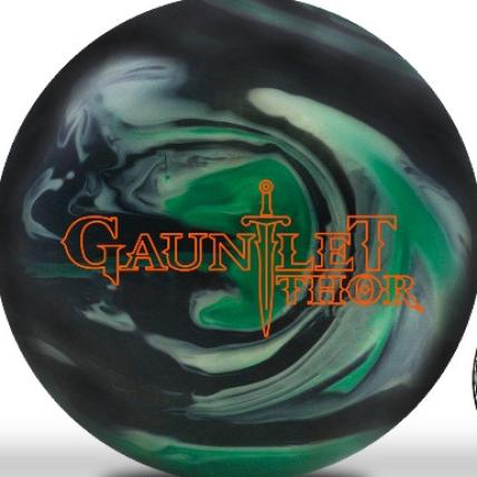 Hammer Gauntlet Thor bowling ball photo