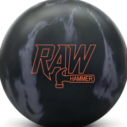 Hammer Raw Hammer - Black / Grey bowling ball photo