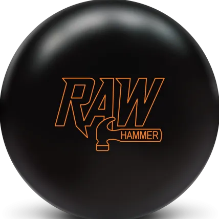Raw Hammer - Black bowling ball photo