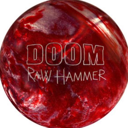 Hammer Raw Hammer Doom bowling ball photo