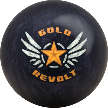 Motiv Gold Revolt bowling ball photo