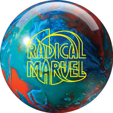 Radical Marvel bowling ball image