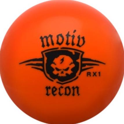 Recon RX1 Orange bowling ball photo