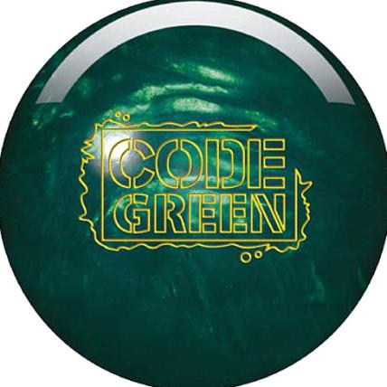 Storm Code Green bowling ball photo