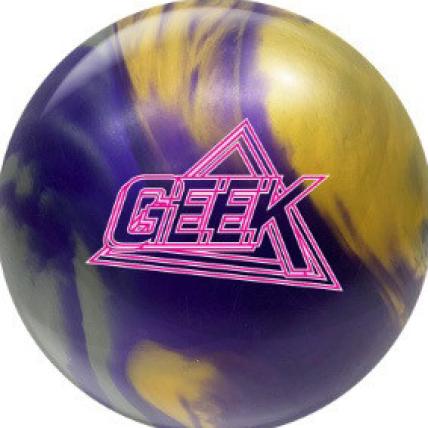 Swag Geek Purple bowling ball photo