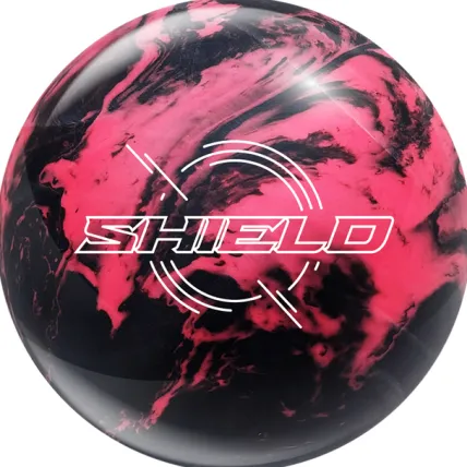 Swag Shield Black/Pink Solid bowling ball photo