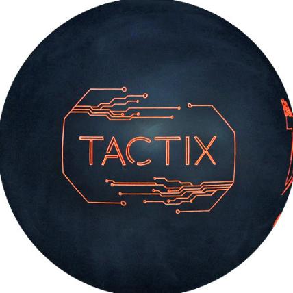 Track Tactix Black bowling ball photo
